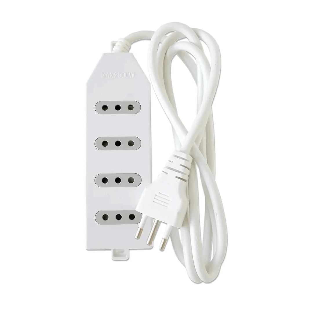 Alargador Zapatilla De 1.5 Mts Macrotel De 4 Posiciones. increible