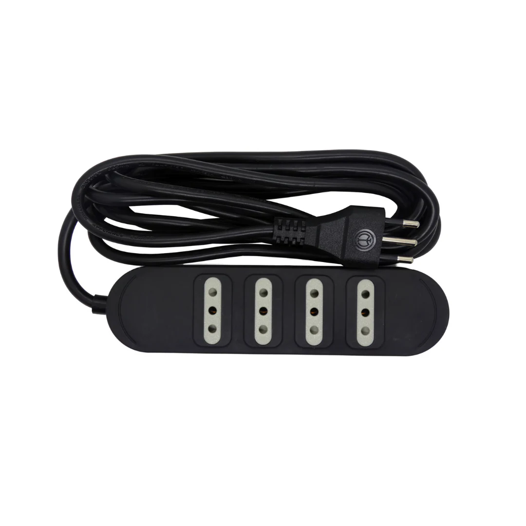 Alargador Zapatilla Eléctrico 4 Posiciones Macrotel 3mts. increible