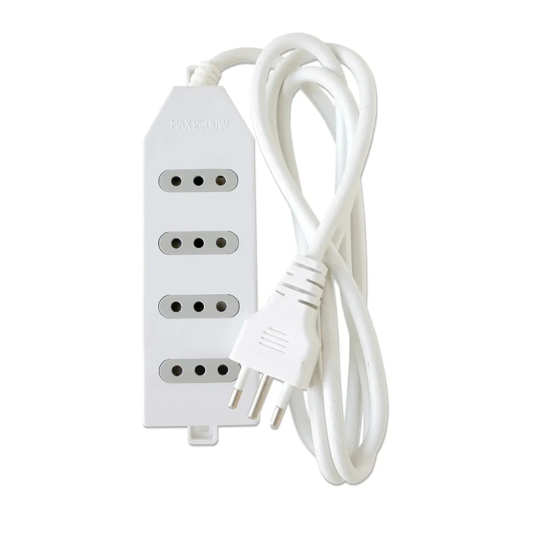 Alargador Zapatilla Eléctrico 4 Posiciones Macrotel 3mts. increible