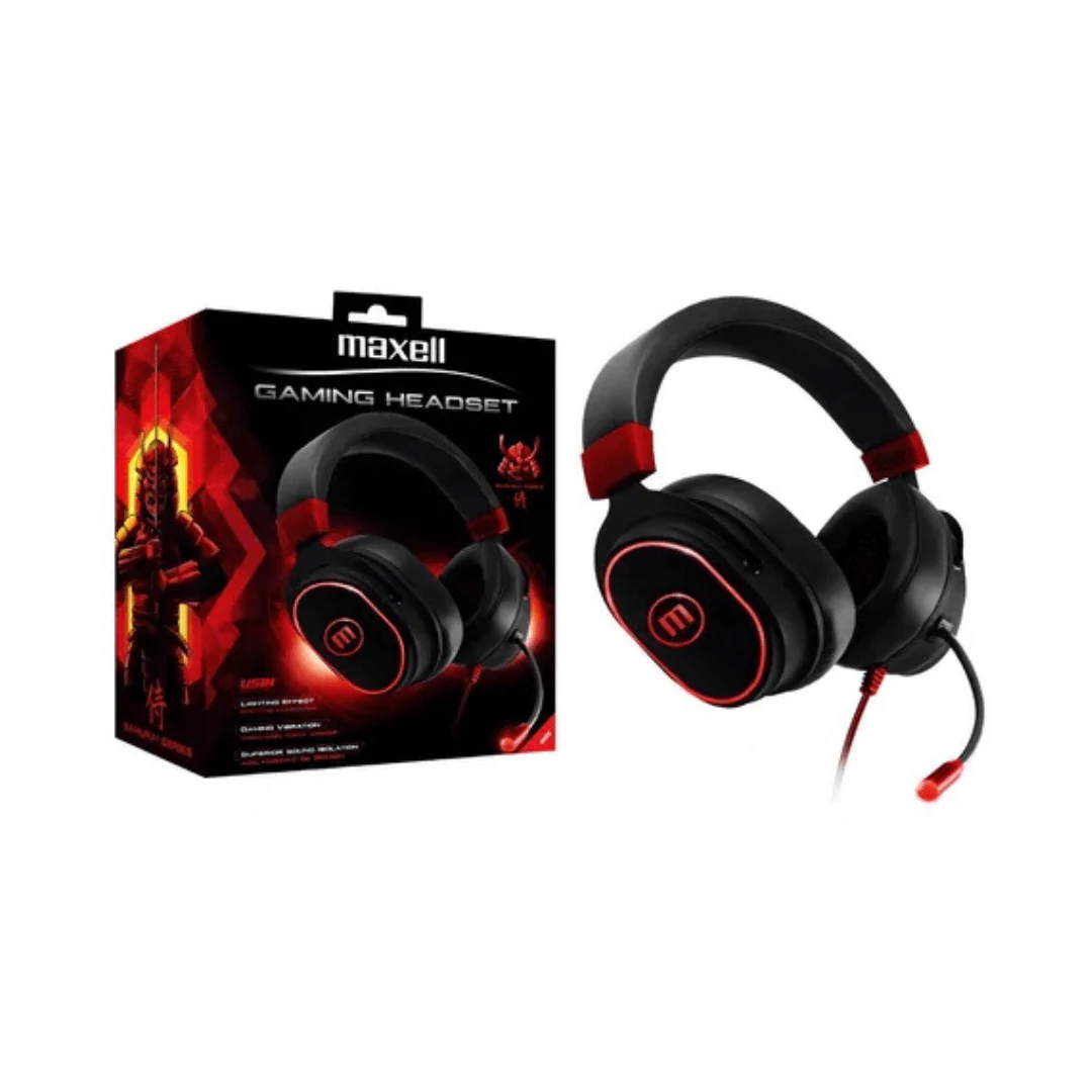 Maxell Audifono Gaming Vibration C/microf. increible