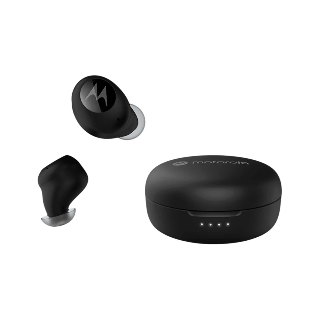 Audifono Bt Motorola Moto Buds 150 Black Ipx5 - Revogames. increible