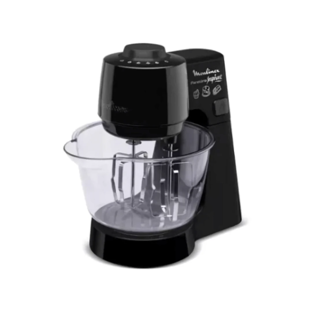 Batidora Moulinex Planetaria Inspirart Negra 3.2 Litros Color Negro Frecuencia Negro. increible