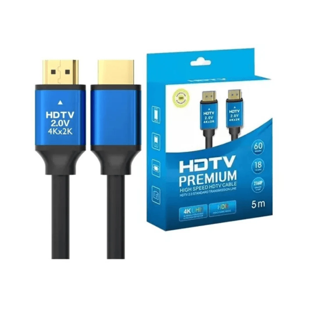 Cable Hdtv Premium 5m 4k. increible