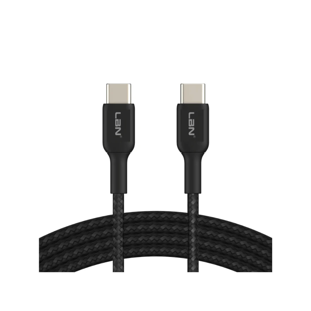 Cable Trenzado Usb-c A Usb-c Carga Rápida Lbn 1 M. INCREIBLE