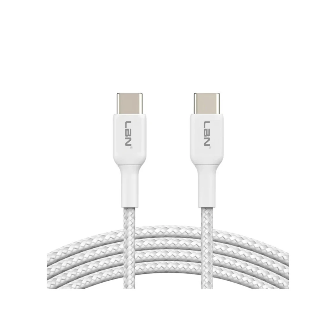 Cable Trenzado Usb-c A Usb-c Carga Rápida Lbn 1 M. INCREIBLE