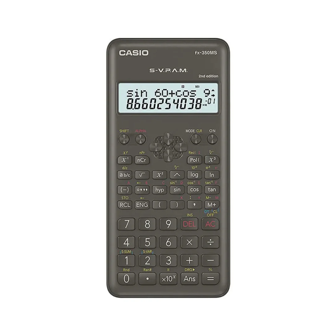 Calculadora Cientifica Casio Fx-350ms Relojes. increible