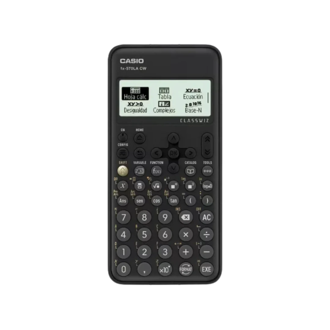 Calculadora Cientifica Casio Fx 570la Cw Classwiz Negra. increible