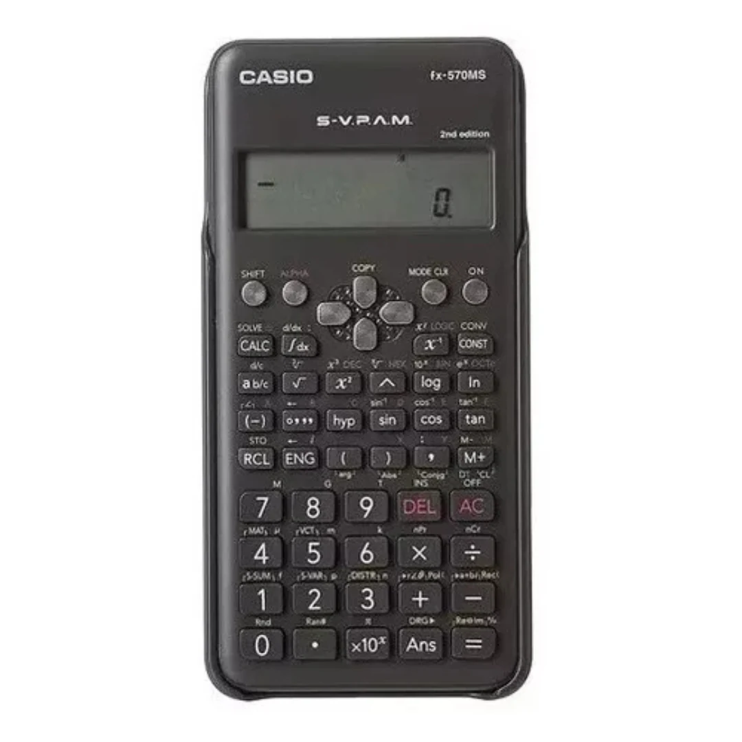 Calculadora Casio Científica Fx-570ms 401 Funciones. increible