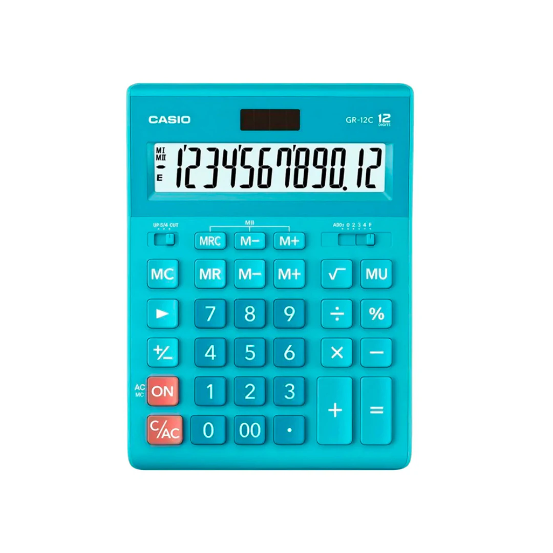 Calculadora Escritorio Mini Casio Gr-12c. increible