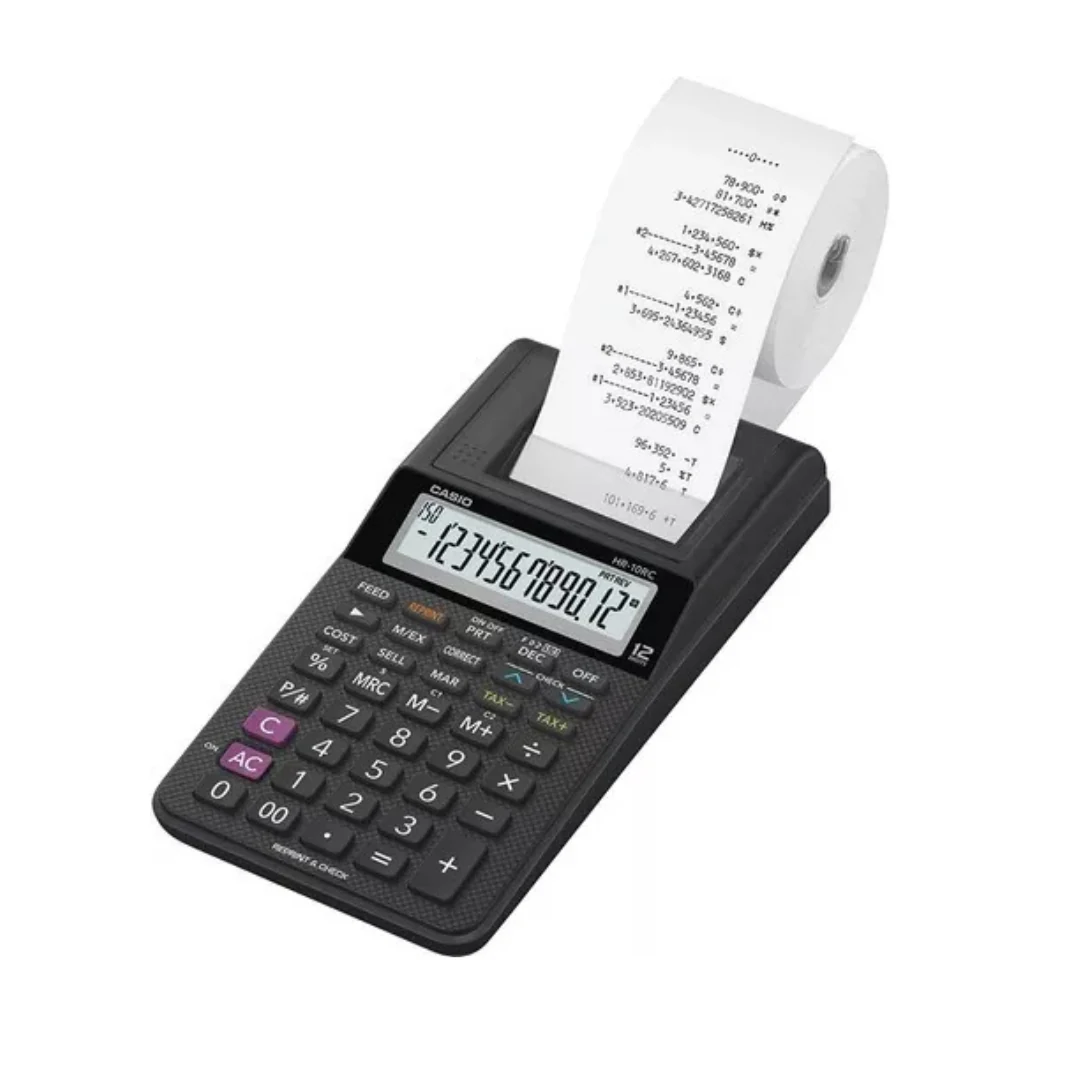 Calculadora Impresora Casio Hr-8rc. increible