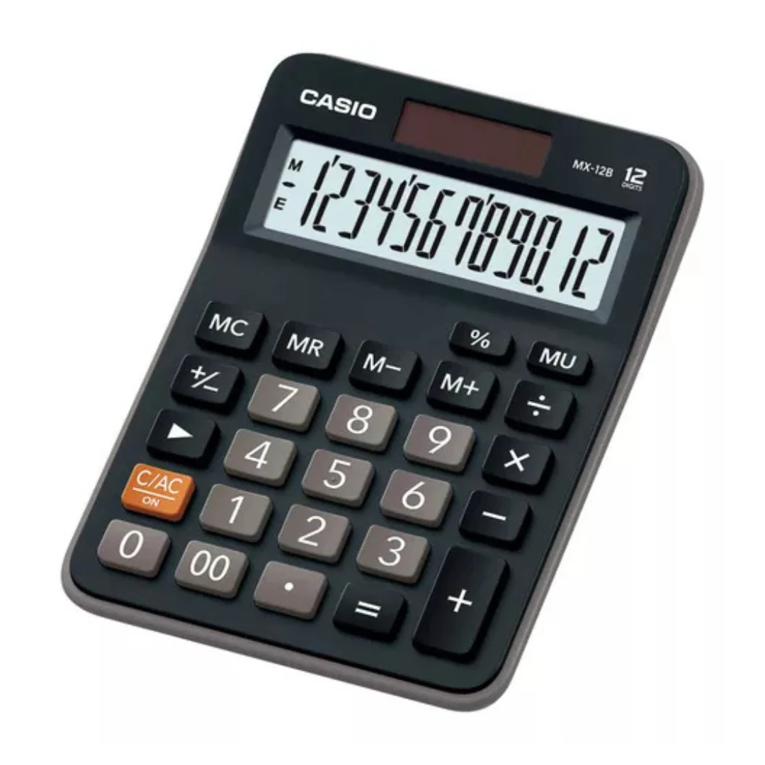 Calculadora De Escritirio Casio Mx-12b 12 Digitos. increible
