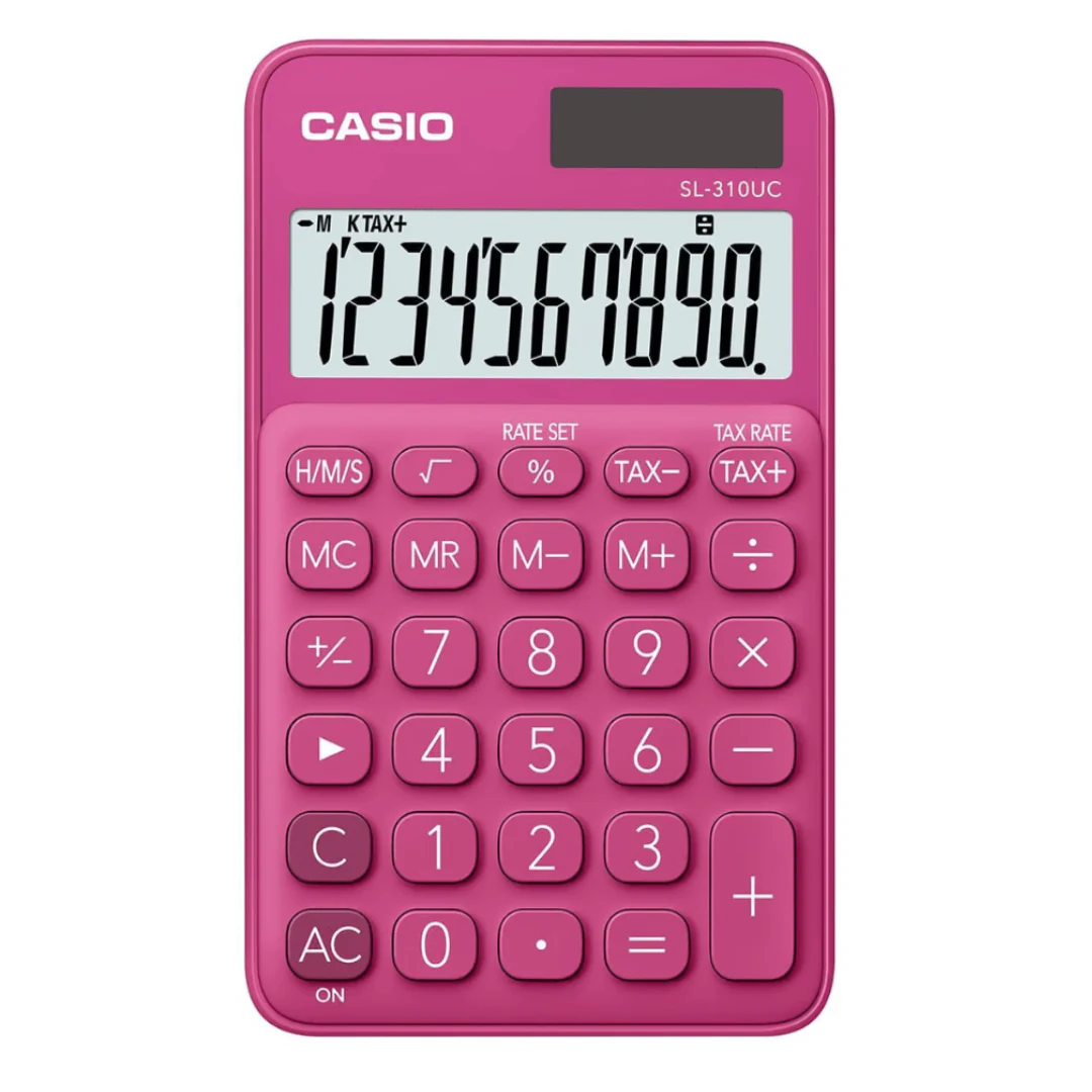 Calculadora Casio De Bolsillo Sl-310uc. increible