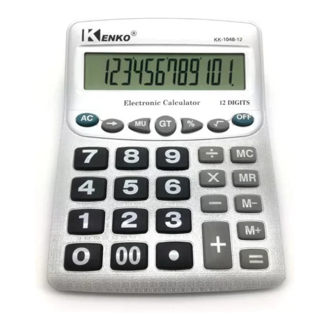 Calculadora De Escritorio Grande Kenko Kk-1048-12. increible