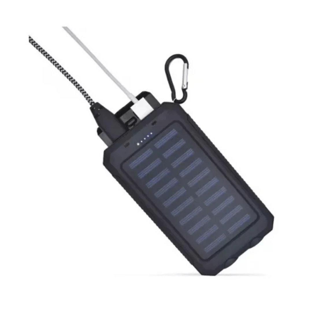 CARGADOR PORTATIL MICROLAB POWERBANK 5.1 ENERGY SOLAR 10000MAH 09409. INCREIBLE