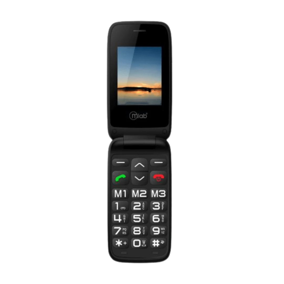 Teléfono Senior MLAB 9204 Shell 4G SOS 2.8" Negro: Increíble Comunicación