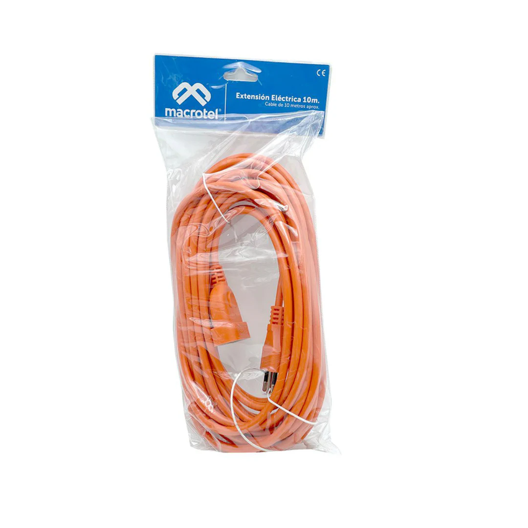 Alargador O Extensión Eléctrica Macrotel 10 Metros 2500w. increible