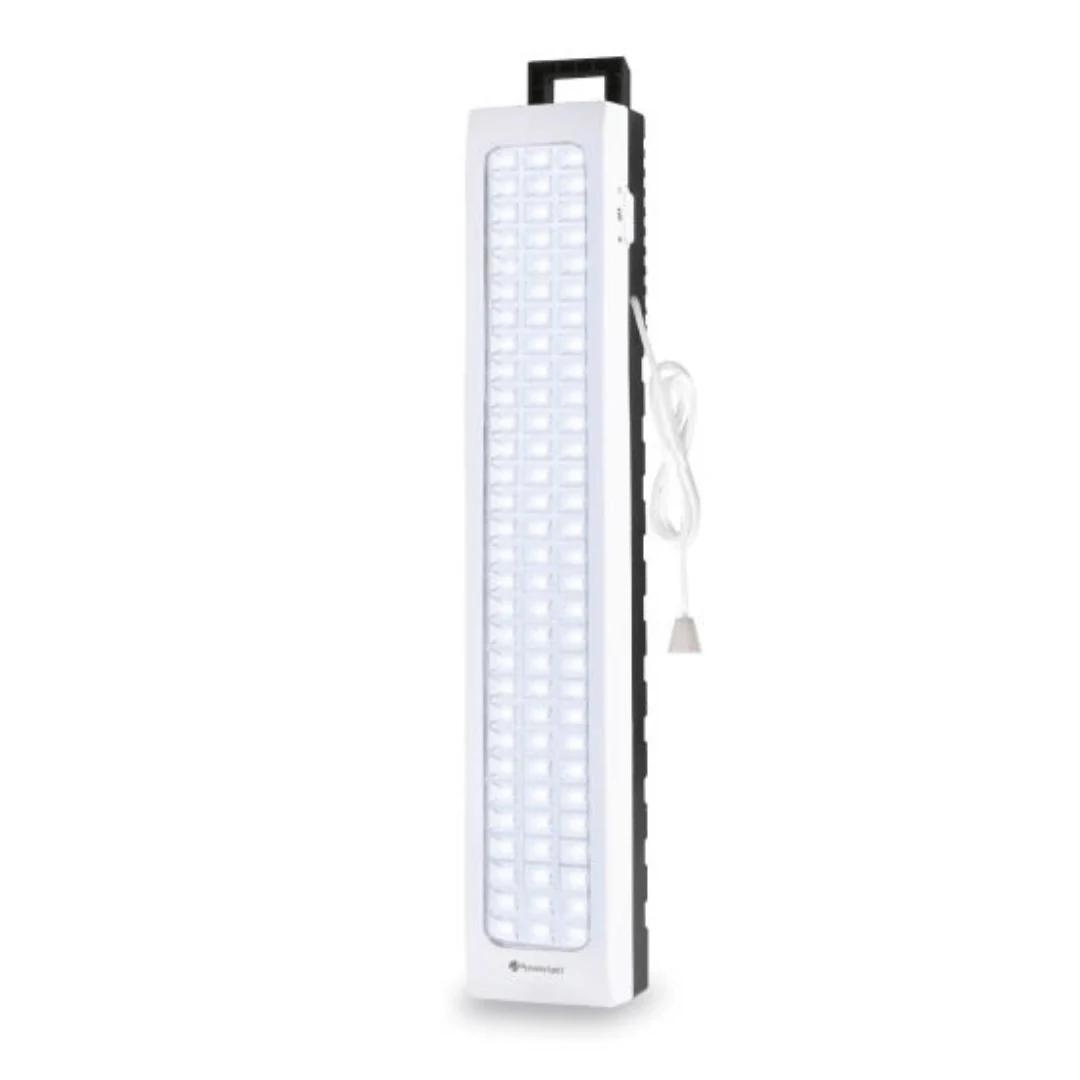 LAMPARA LUZ DE EMERGENCIA POWERLAB 90 LED 07259. INCREIBLE