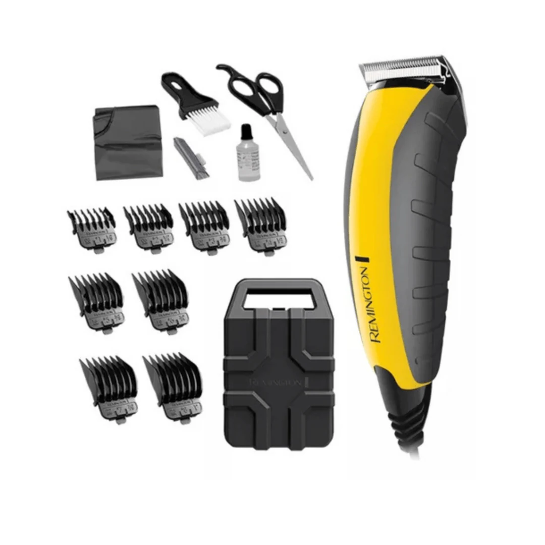Corta Pelo Remington Virtualmente Indestructible Hc5850 Color Amarillo. increible