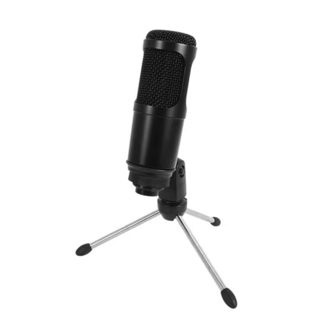 Micrófono De Condensador Philco Streaming Usb Negro Tripode. INCREIBLE 1