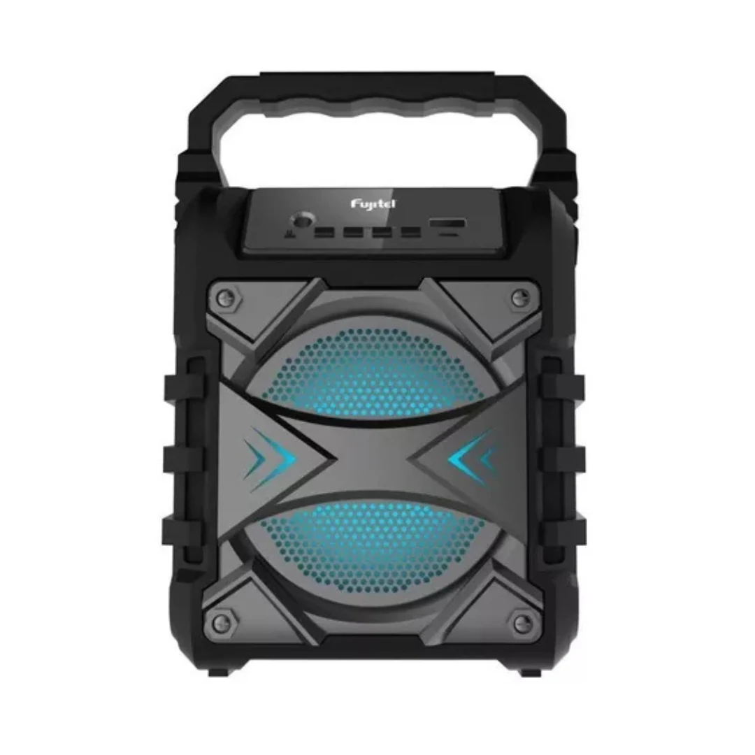 Parlante Fujitel Recargable Bt 5w 4 Negro Bluetooth. increible