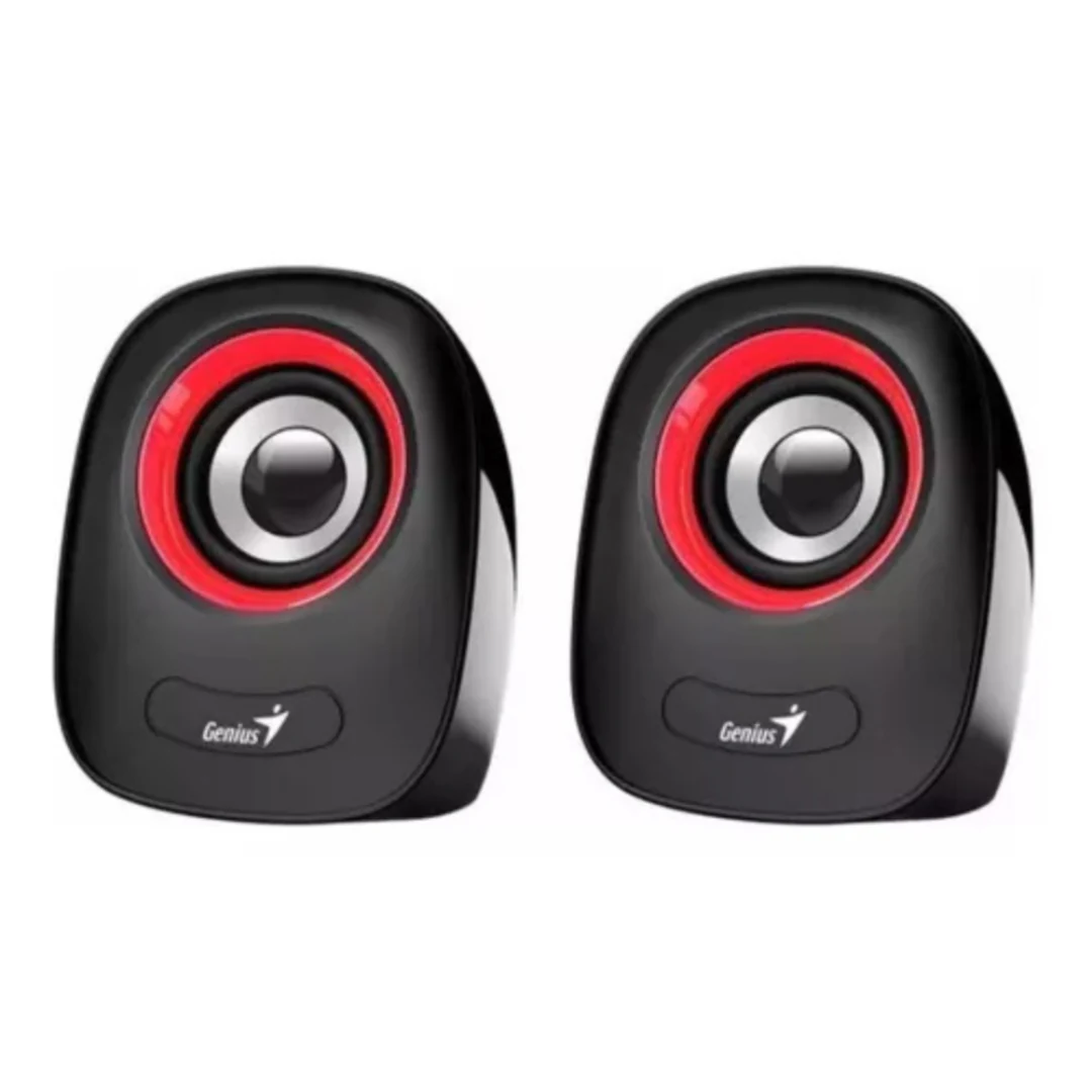 Parlante Genius Parlantes Sp-q160 Portátil Roja 220v. increible