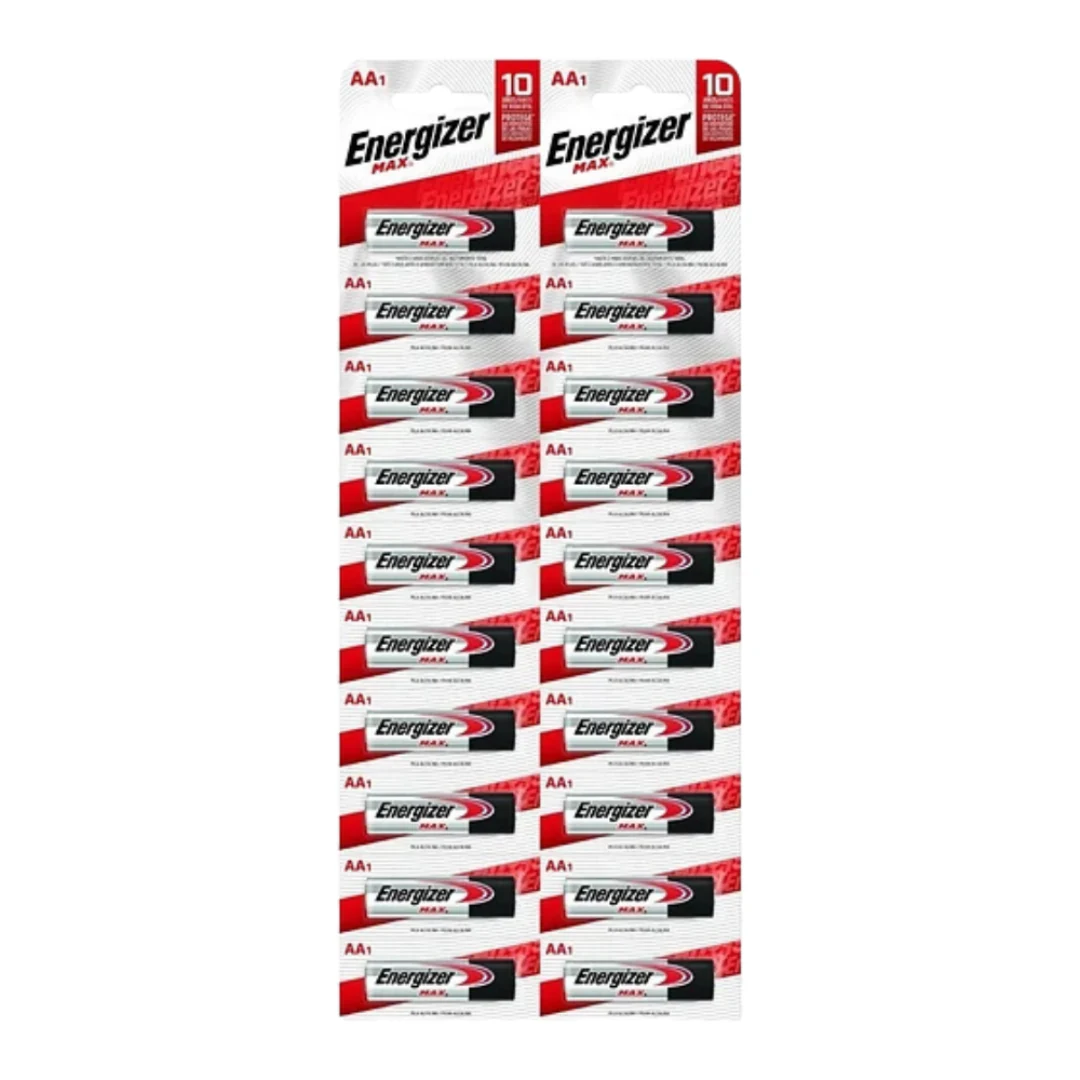 Energizer Max Aa Cilíndrica Pack 12 Pilas Alcalina Tira. increible