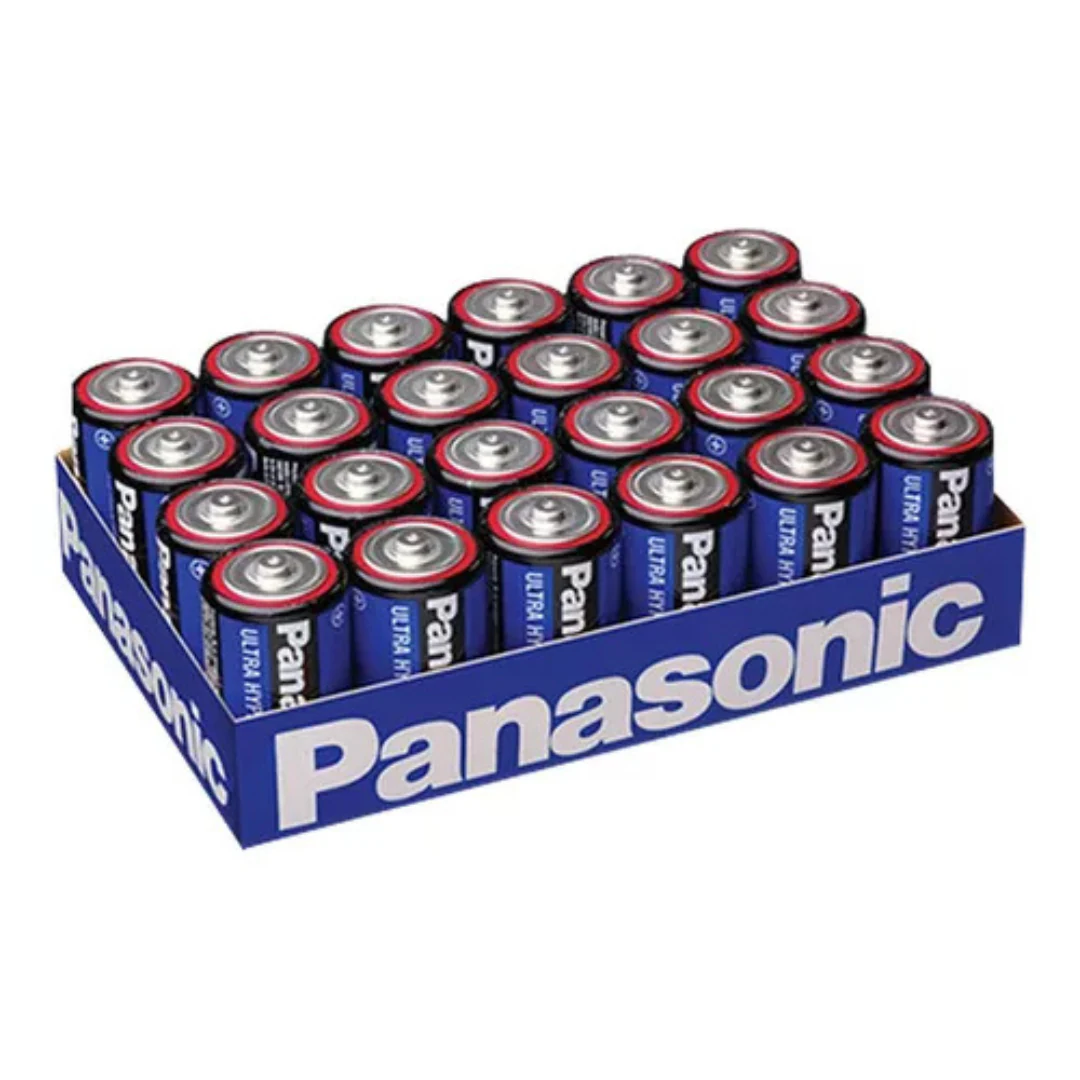 Pila Panasonic Carbon Zinc Azul D Charola C/24 1.5v Um-1uhs. increible