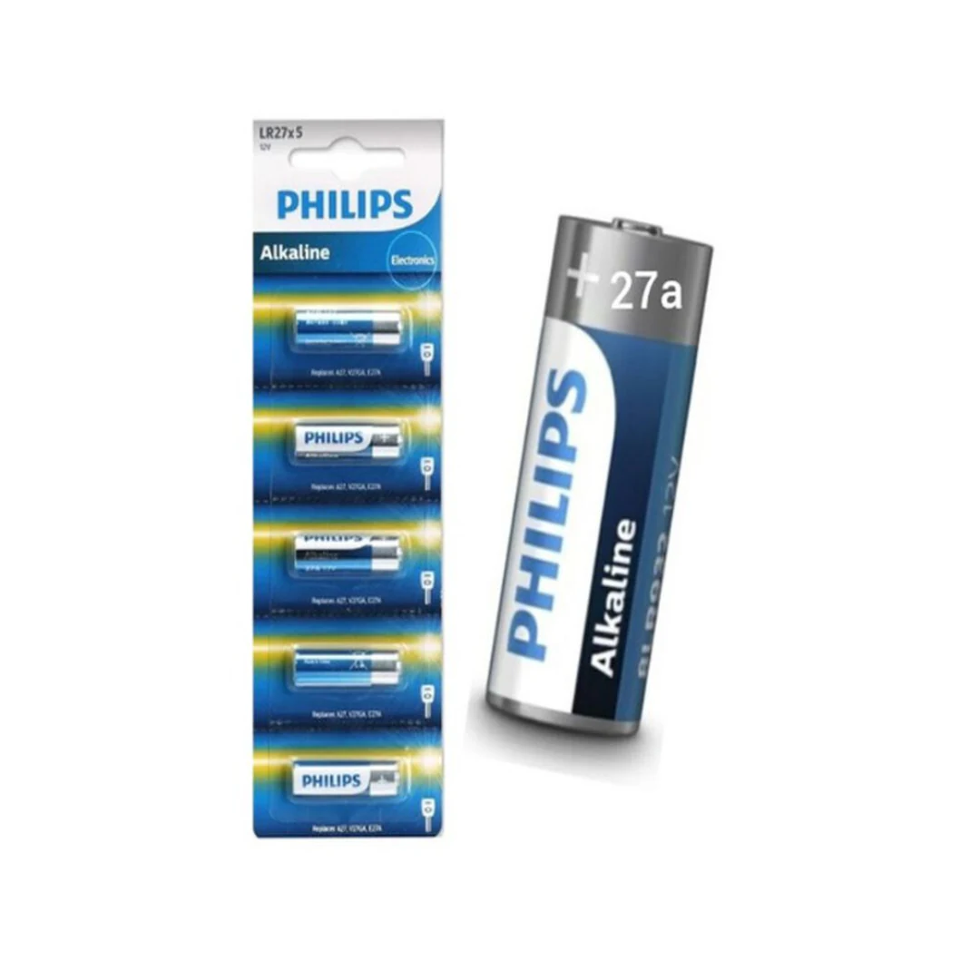Microbateria Alkaline 27 A Blister 5 Pcs Philips. increible