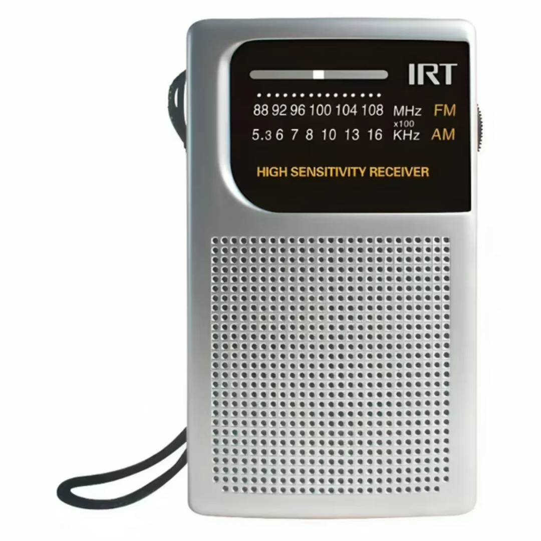 Radio A Pilas Portatil Am/fm Rpocket01p Irt. increible