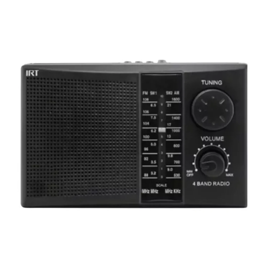 Radio Portátil Irt Recargable Fm Am Usb Mp3 Sd 220v O Pilasd. increible