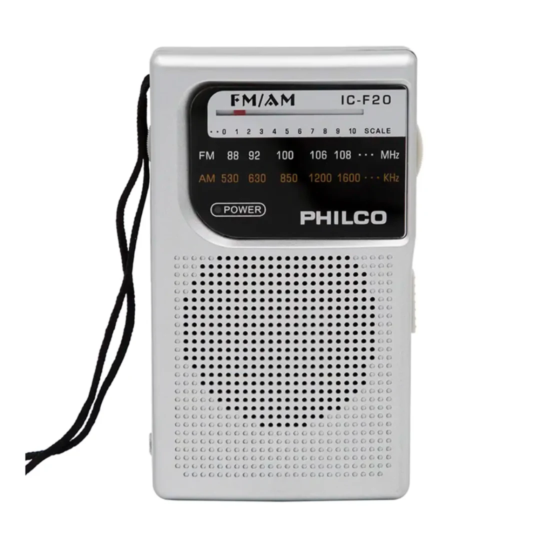 Radio Philco ICF-20: De Bolsillo Increíble Portabilidad