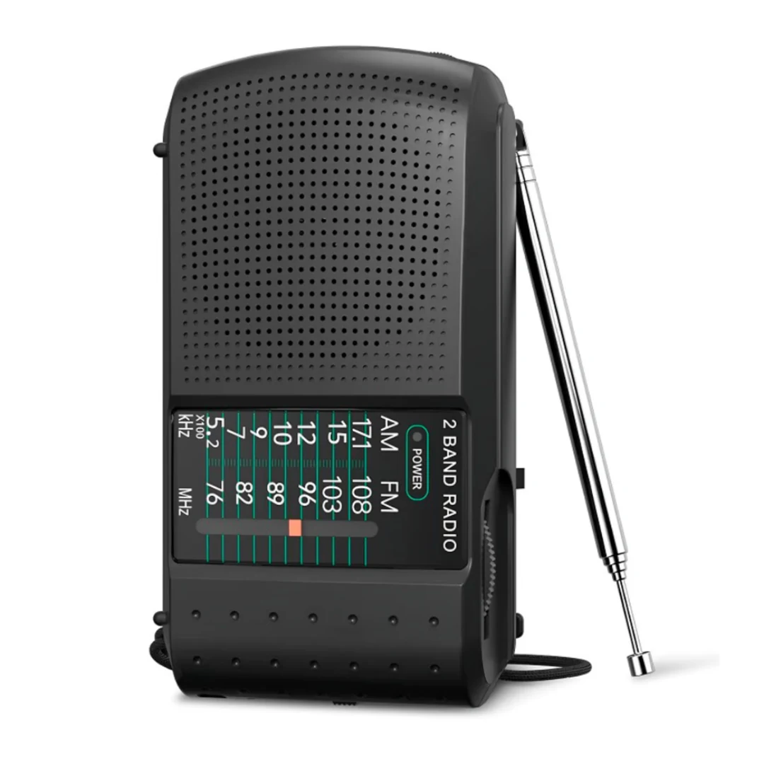 Radio Philco IC-X40 Portátil AM/FM: Color negro increíble