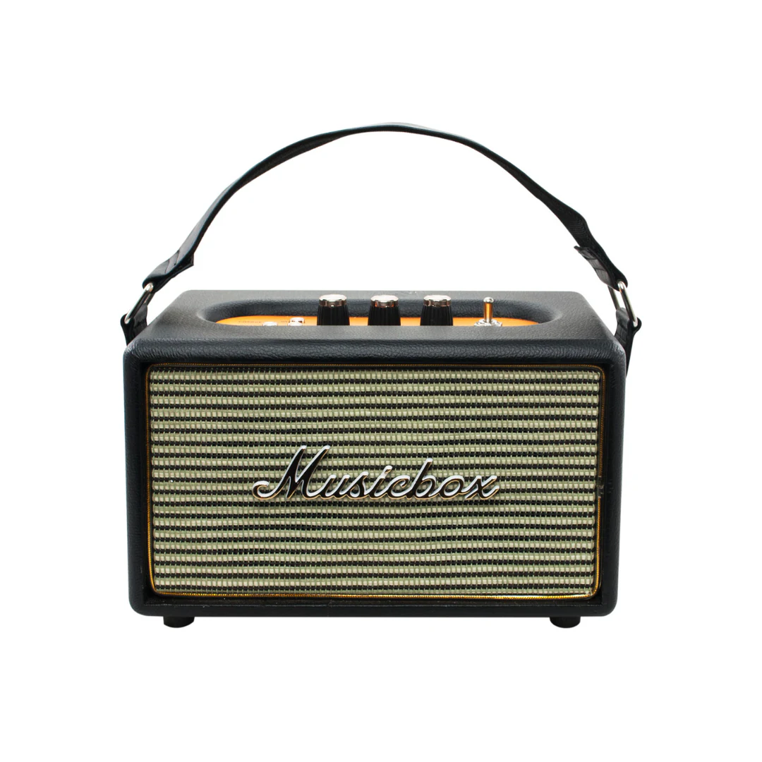 Radio Parlante Retro Musicbox 1970´s Mlab Bluetooth Usb Aux. increible