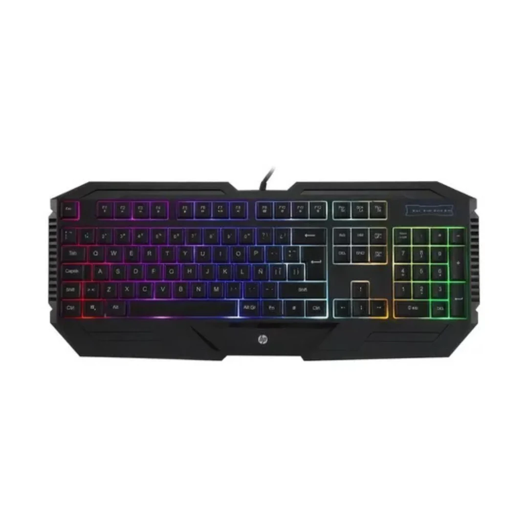 Teclado Gamer Hp K110 Iluminado Español Revogames. INCREIBLE