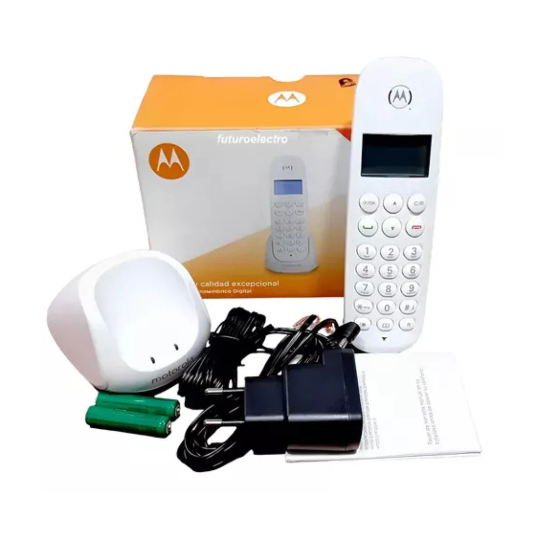 Teléfono Motorola Inalámbrico M700w Inalámbrico - Color Blanco. increible