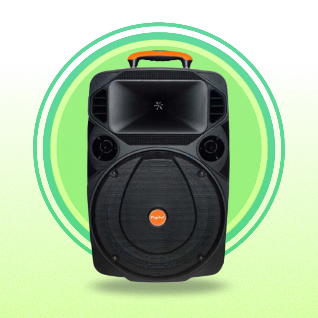PARLANTE INALAMBRICO FUJITEL KARAOKEBT12L BLUETOOTH. INCREIBLE