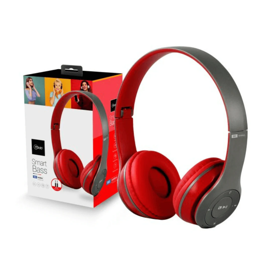 AUDIFONOS BLUETOOTH MICROLAB SMART BASS WIRELESS 09066. INCREIBLE