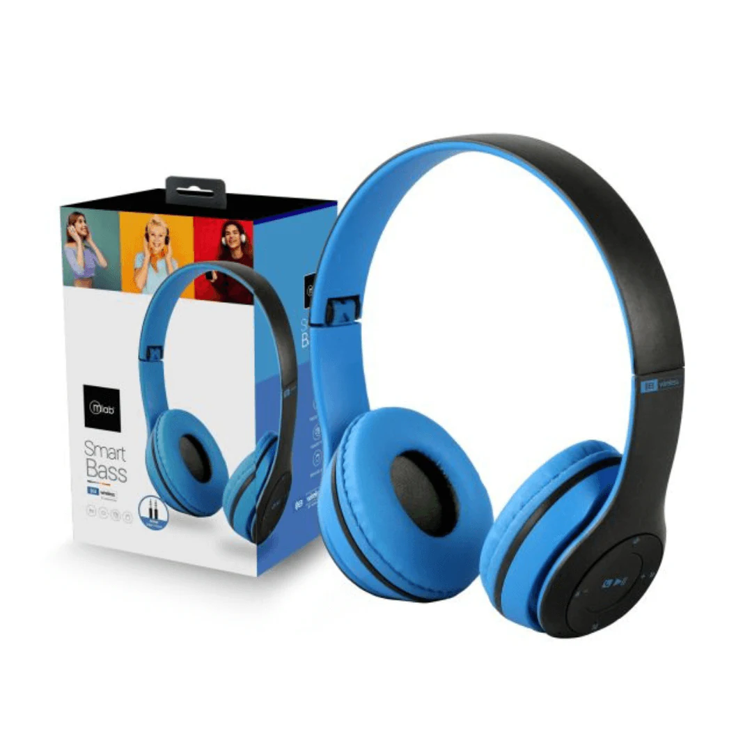 AUDIFONOS BLUETOOTH MICROLAB SMART BASS WIRELESS 09067. INCREIBLE