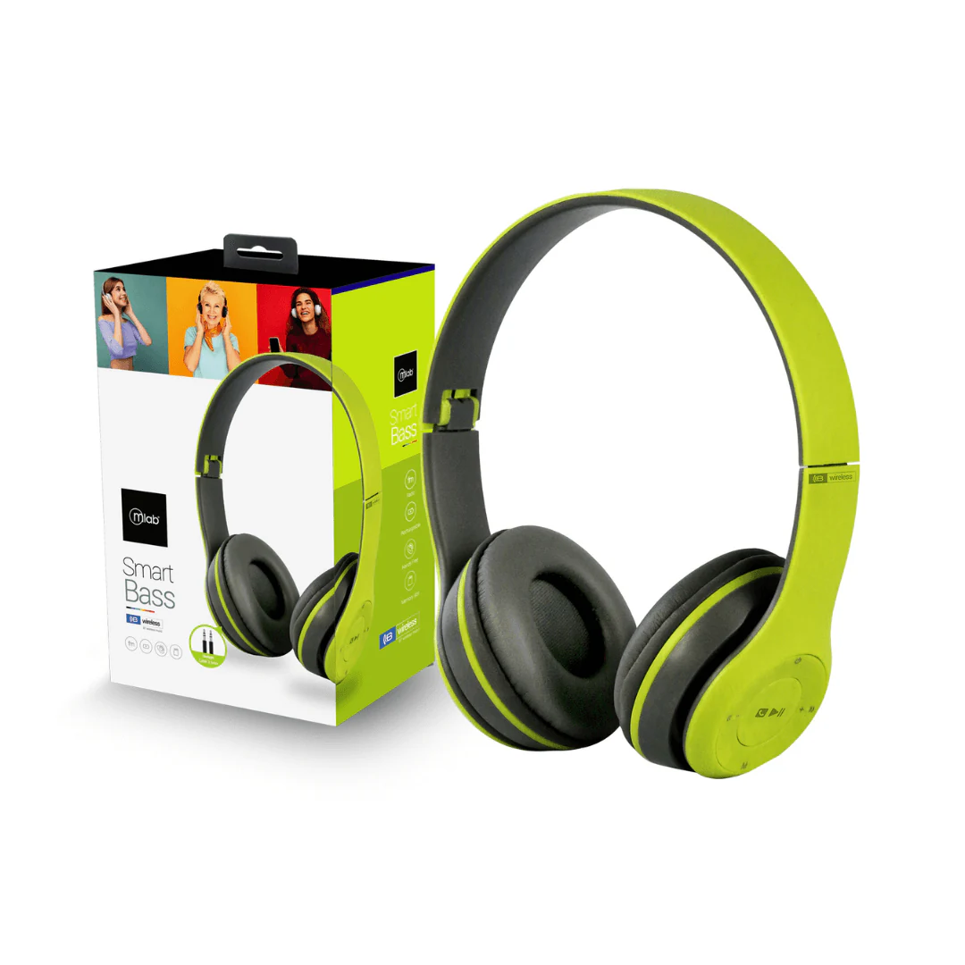 AUDIFONOS BLUETOOTH MICROLAB SMART BASS WIRELESS 09068