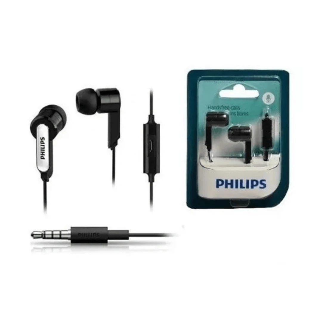 AUDIFONOS MANOS LIBRES PHILIPS SHE1405BK/10. INCREIBLE