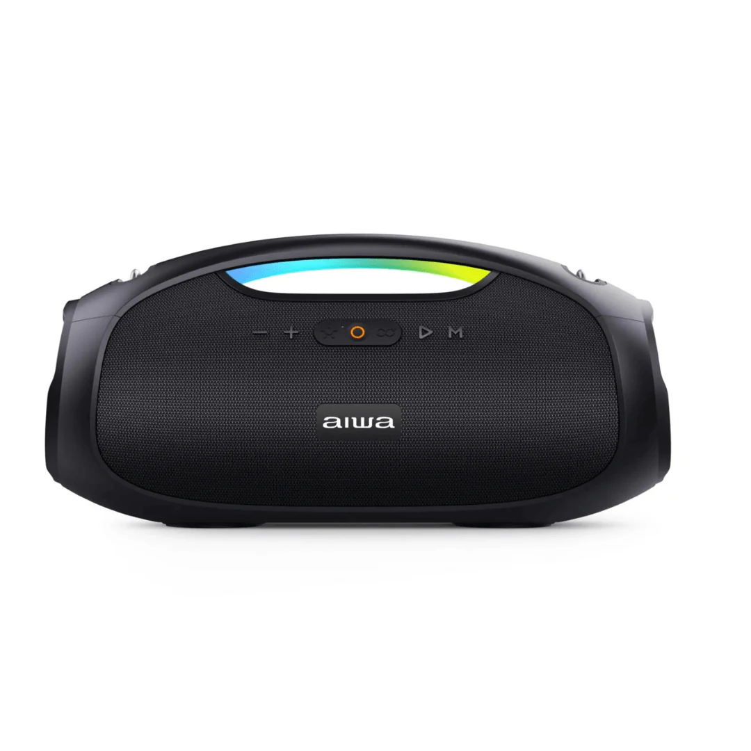 PARLANTE PORTATIL AIWA BLUETOOTH AWS244BT NEGRO. INCREIBLE