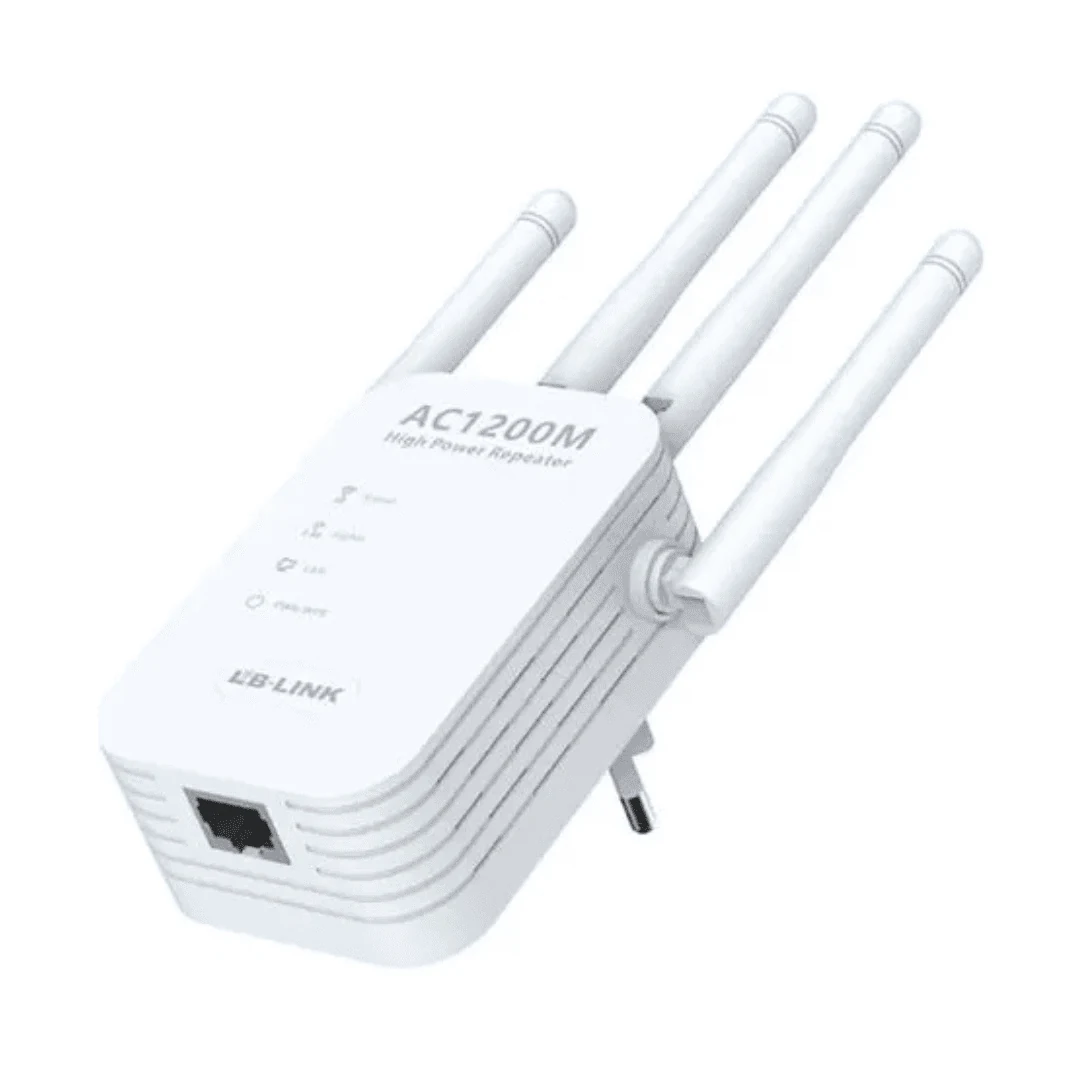 REPETIDOR DE SEÑAL LB-LINK WIFI AC1200 DUAL  BAND. INCREIBLE