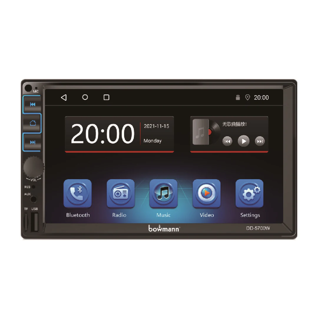 RADIO AUTO BOWMANN 2 DIN 7* HD Dd-5700W. INCREIBLE
