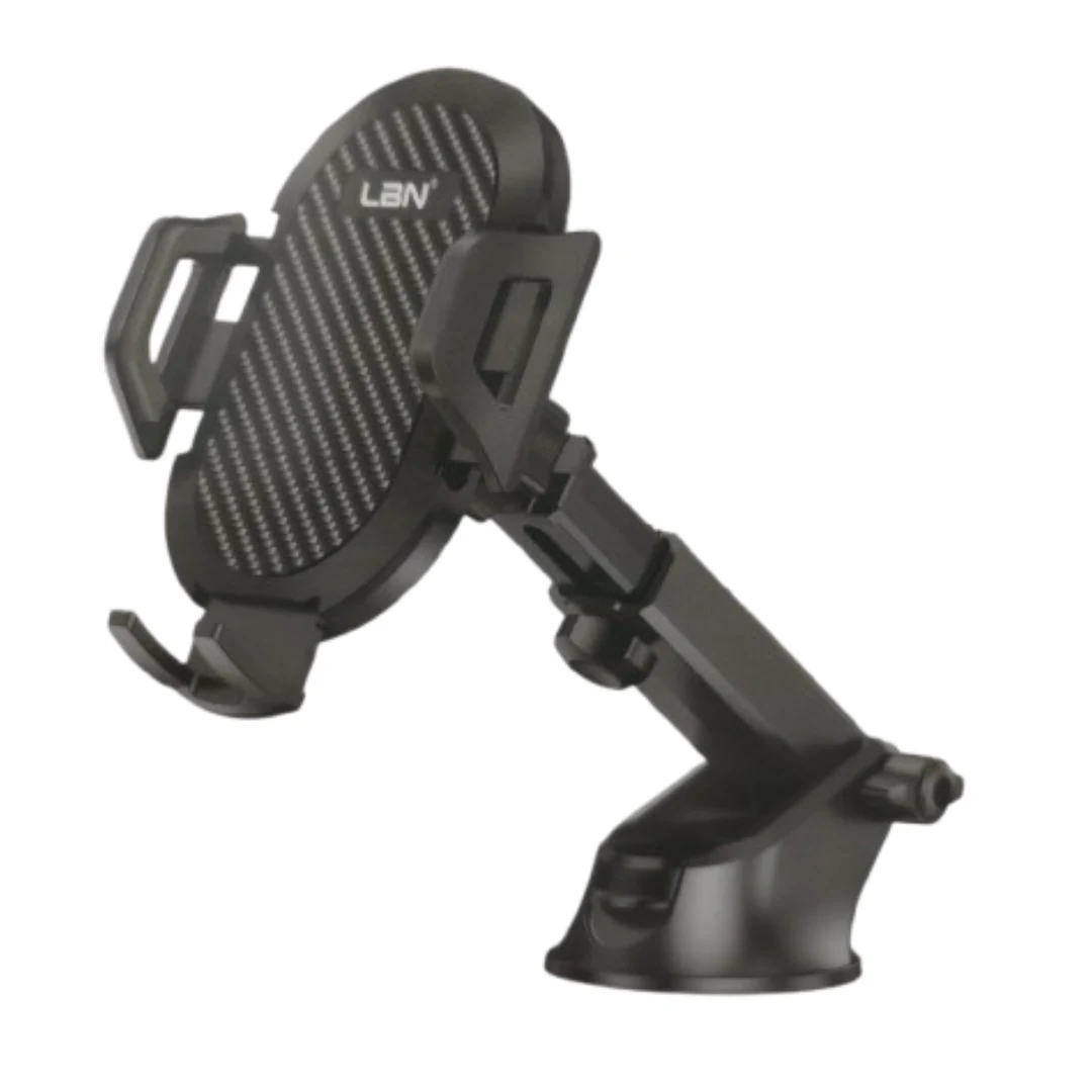 SOPORTE PORTA CELULAR PARA VEHICULOS LBN LBH282 NEGRO