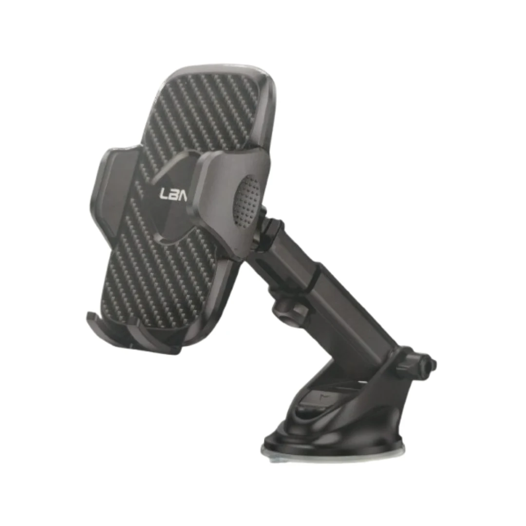 SOPORTE PORTA CELULAR PARA VEHICULOS LBN LBH283 NEGRO. INCREIBLE