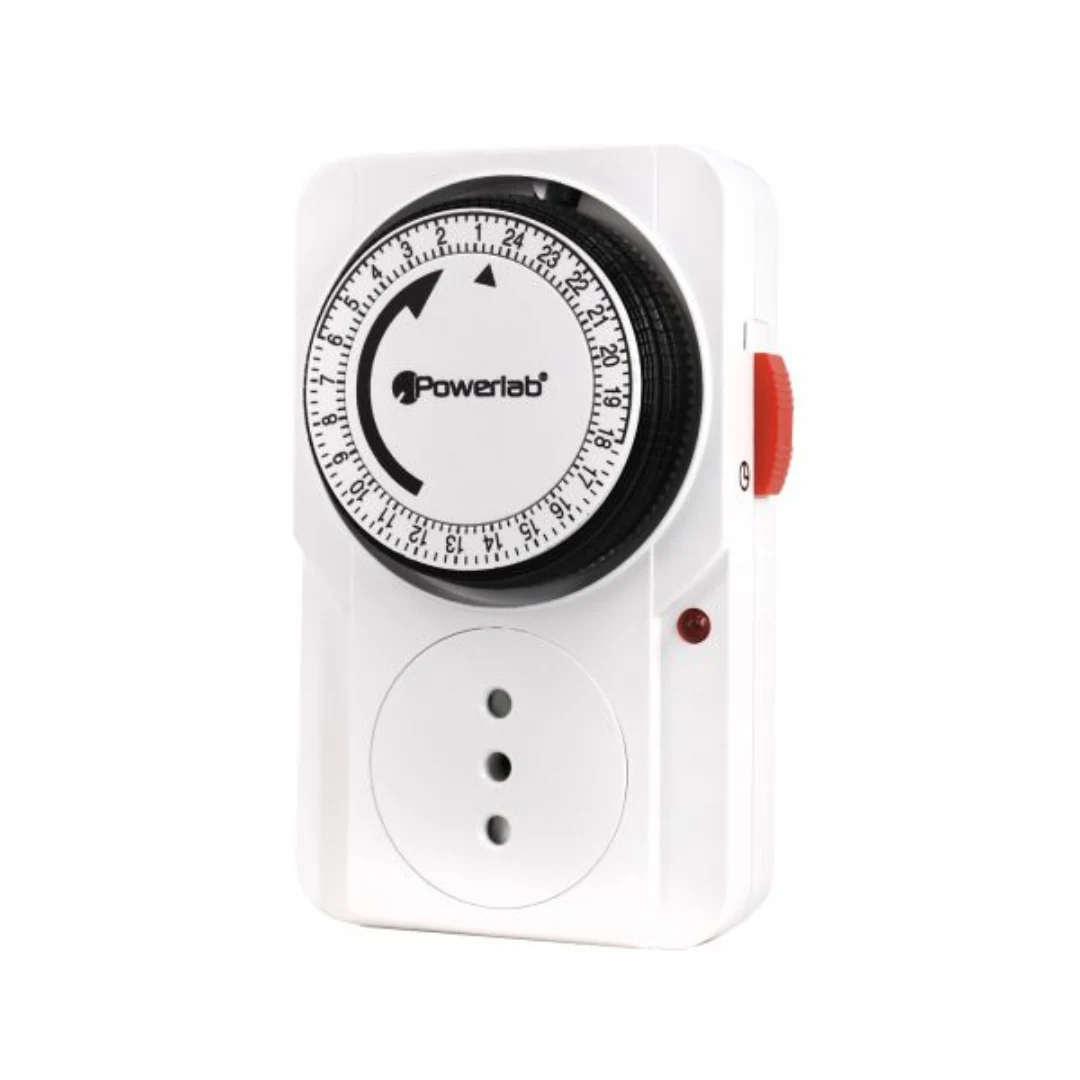 TIMER ANALOGO POWERLAB 2000 WATTS 09234. INCREIBLE