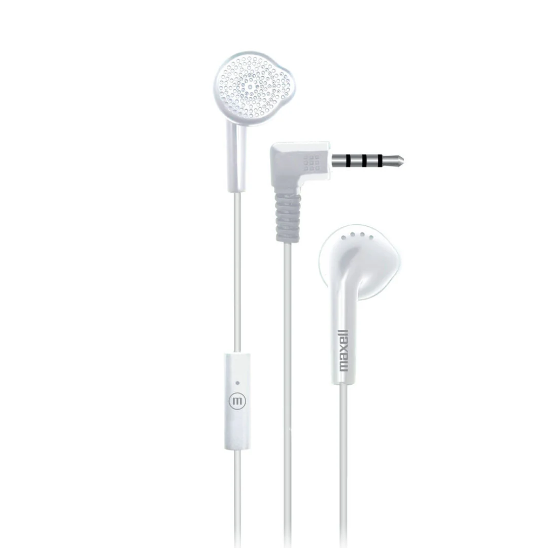 AUDIFONOS MANOS LIBRES MAXELL MAXBUDS EB-MIC  BLANCO