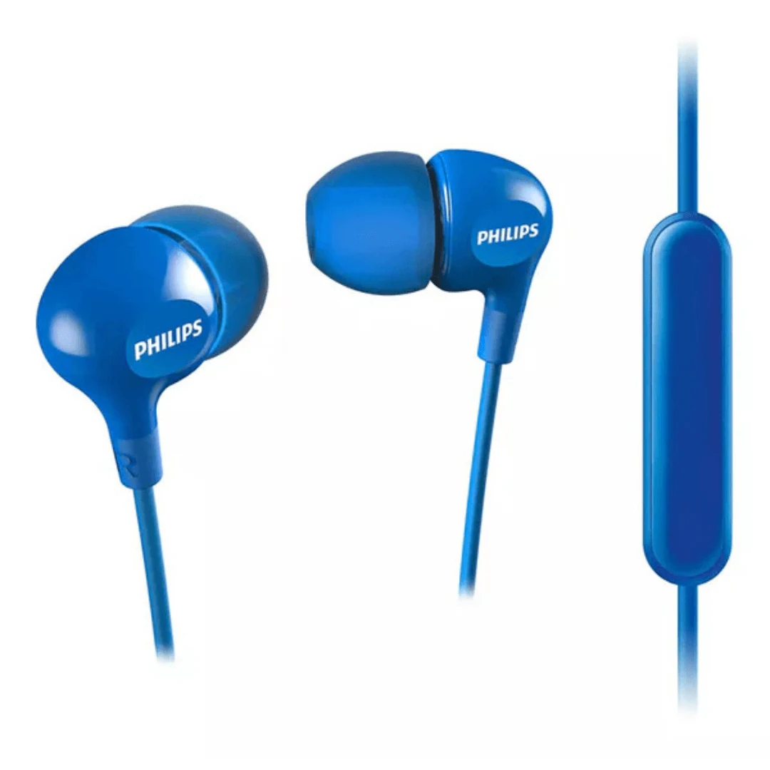 AUDIFONOS MANOS LIBRES PHILIPS UPBEAT SHE3555BL/00  AZUL