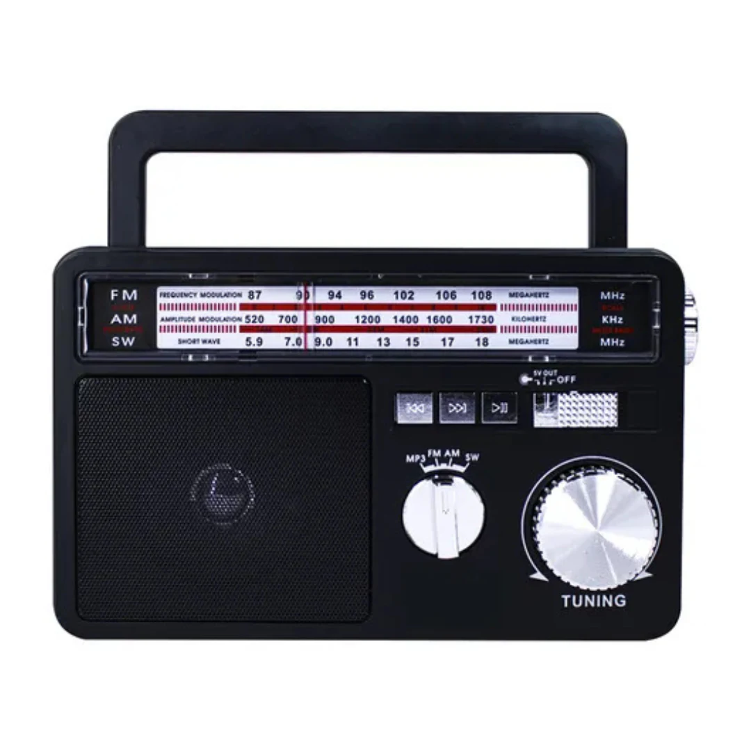 Radio Portátil Tecnolab TL637 Negro 5W: Increíble Poder del Sonido Insuperable