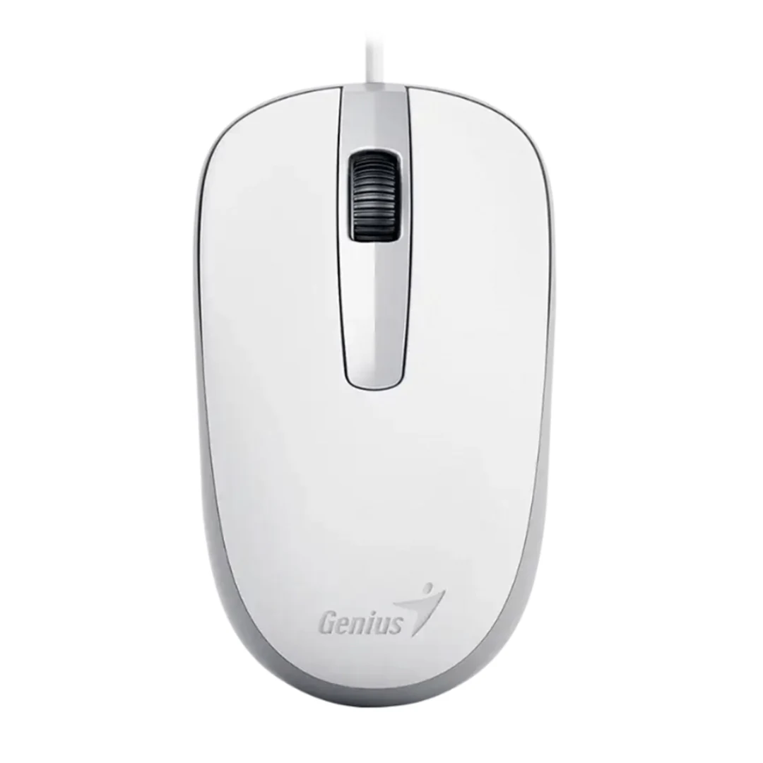 CLASICO MOUSE OPTICO GENIUS DX-120 USB-A BLANCO